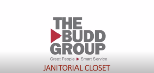Budd Group Logo and Janitorial Closet Nashville