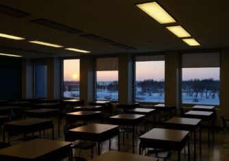 Dark classroom. Facility Maintenance, Repairs, and Renovations to Tackle During the Holiday Break